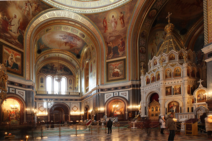 Katedrála Krista Spasitele, Moskva, Rusko