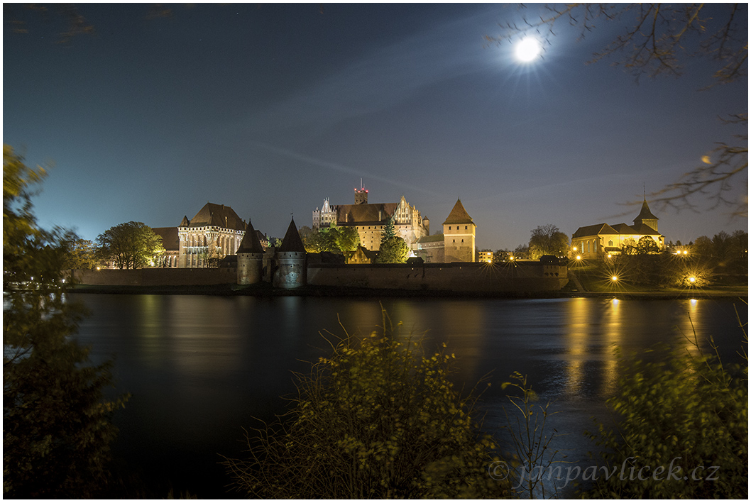 Křižácký hrad Malbork