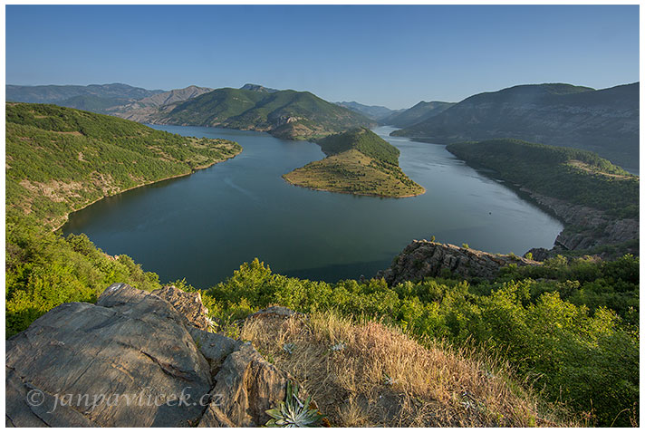 Meandr řeky  ARDA, Rodopy