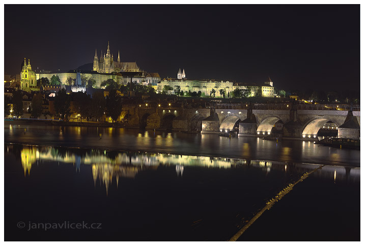 Pražský hrad a Karlův most