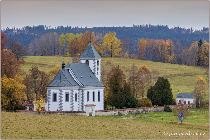 Želnava, kostel sv. Jakuba