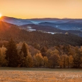 Pekelské údolí  od Radkova, vpravo Křemelná (1125m) | fotografie