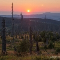 Východ slunce nad Boubínem | fotografie